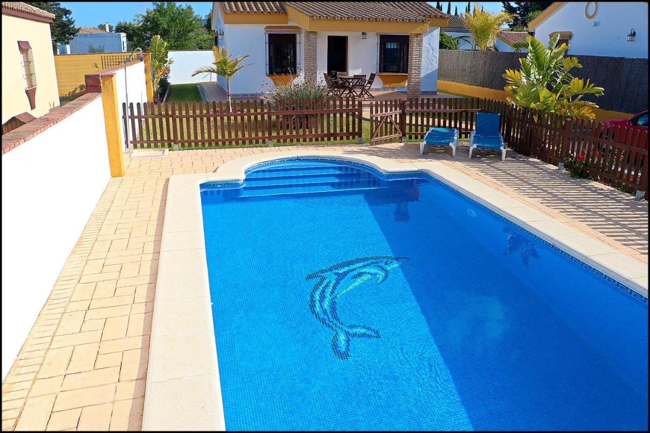 Chalet Con Piscina Privada Conil De La Frontera Dış mekan fotoğraf