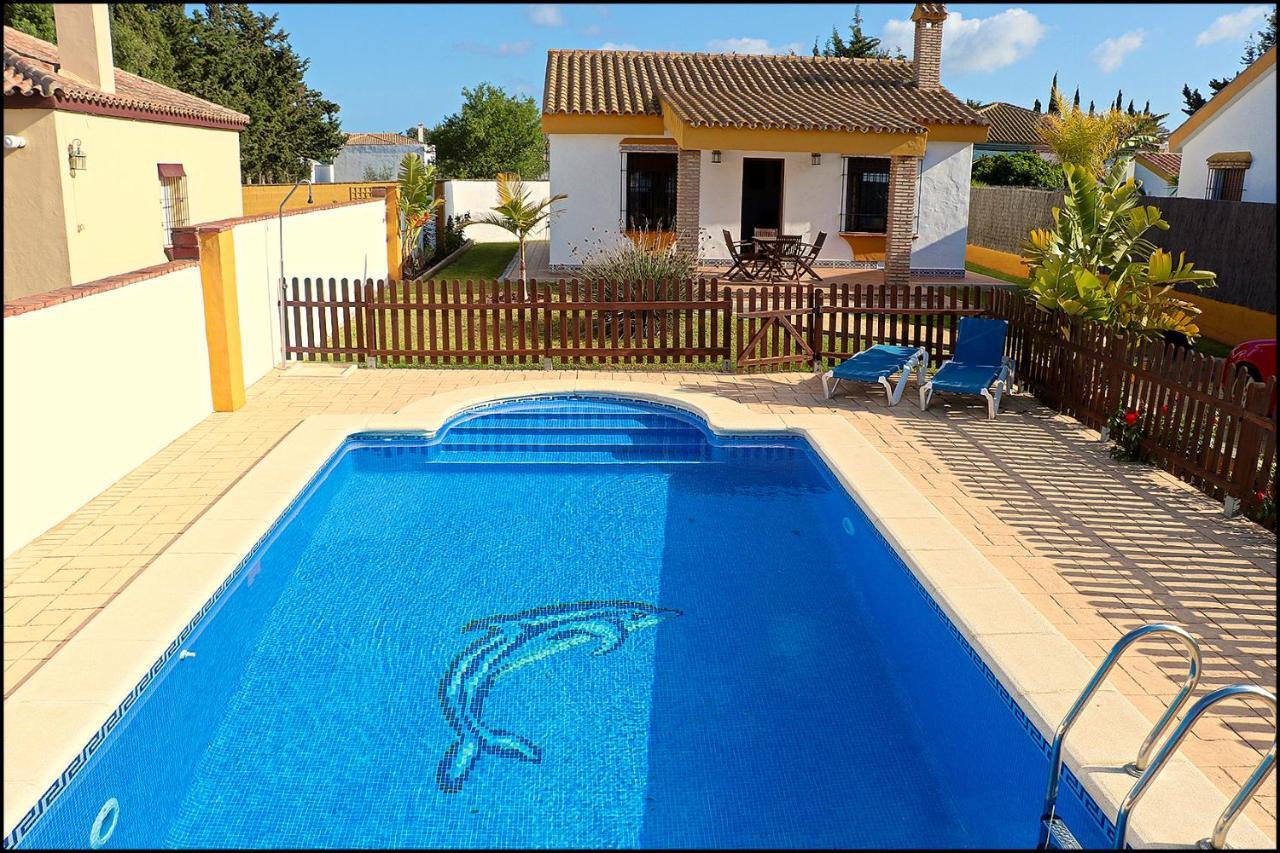Chalet Con Piscina Privada Conil De La Frontera Dış mekan fotoğraf